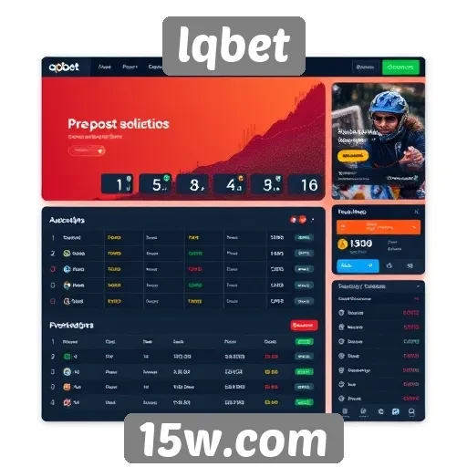 Análise da interface de usuário do site lqbet